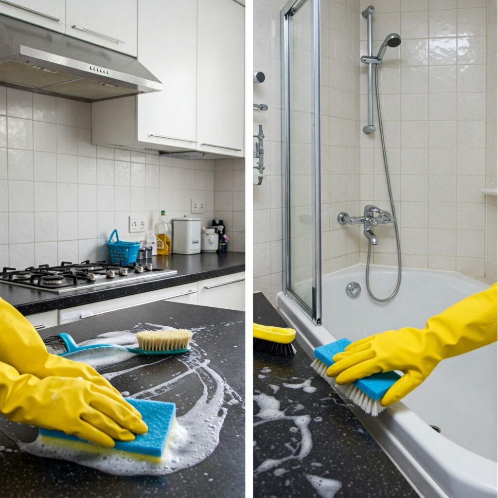 Kitchen & Bathroom Deep Cleaning